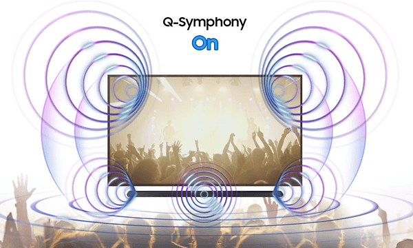 Samsung S-Series Soundbar med Q-Symphony