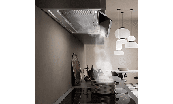 Epoq - Franke - Hood catching steam from a pot