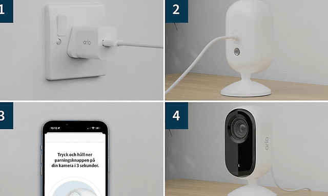 Arlo - Essential indoor 2K - Easy Install SE