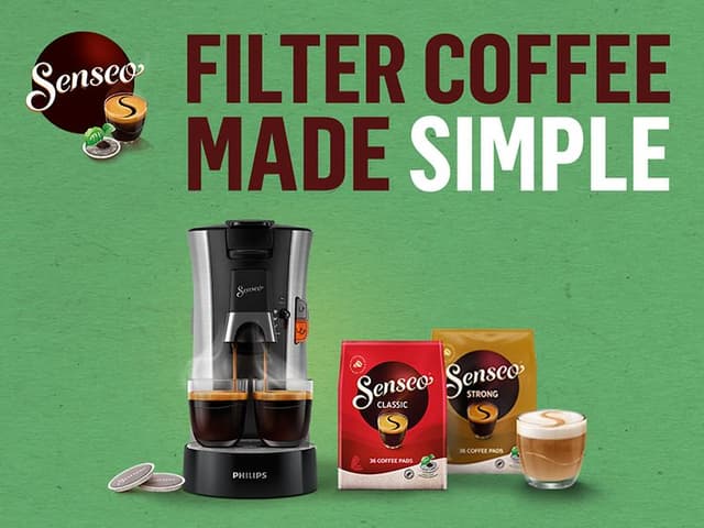 Filter Coffee Made Simple by Senseo