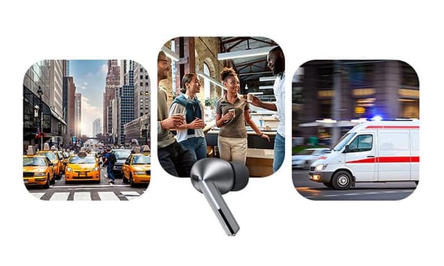 Samsung Galaxy Buds3 Pro med Adaptive Noise Control