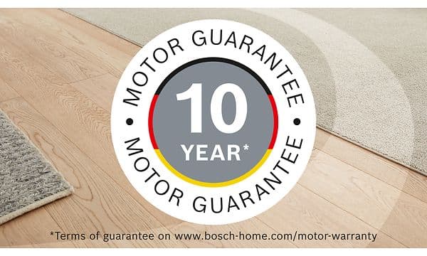 Bosch 10-års motorgaranti