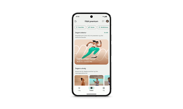 Et kig ind i Fitbit Premium-appen