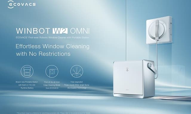 Ecovacs Winbot W2 OMNI vindusvaskerobot