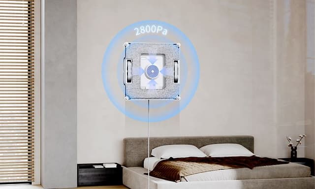 Ecovacs Winbot W2 OMNI vindusvaskerobot med 2800Pa