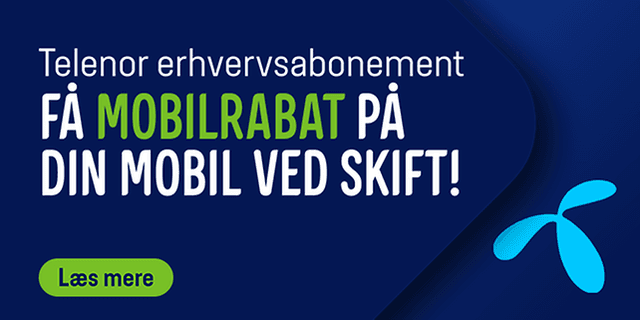 Mobilabonnementer med Telenor Erhverv