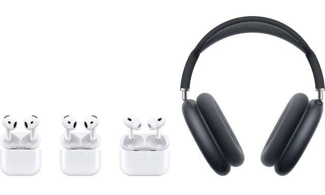 AirPods 4, AirPods Pro 2, AirPods Max