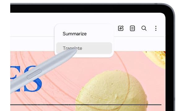 Samsung - Tabletti - Galaxy Tab S10 Series - AI - Käännä kokonaiset PDF-tiedostot