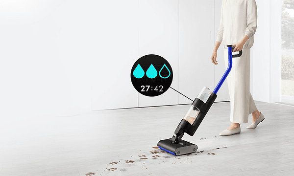 Dyson - WashG1 gulvvasker - Vælg det hydreringsniveau, der passer til din rengøring