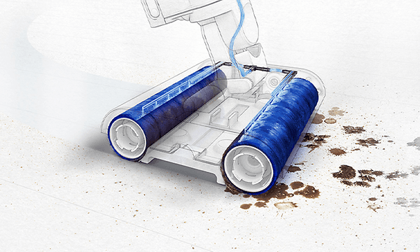 Dyson - WashG1 gulvvasker - Rullehydrering i fuld bredde