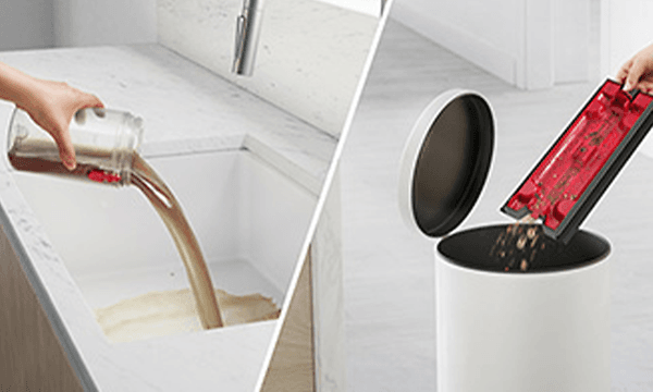 Dyson - WashG1 gulvvasker - separat og hygienisk tømming av avfall