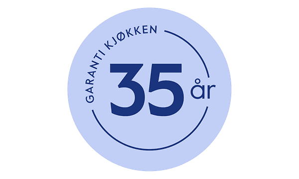 Epoq - Garanti logo - 35 års garanti på Epoq kjøkken