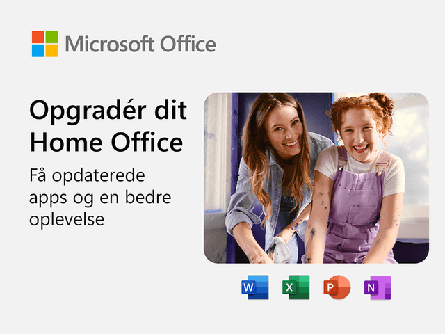 Microsoft - Microsoft Office 2024 Home banner and text ´Update your Home office´