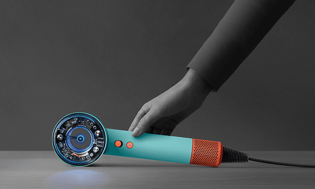 Dyson - Supersonic Hårføner - Reagerer på bevegelse