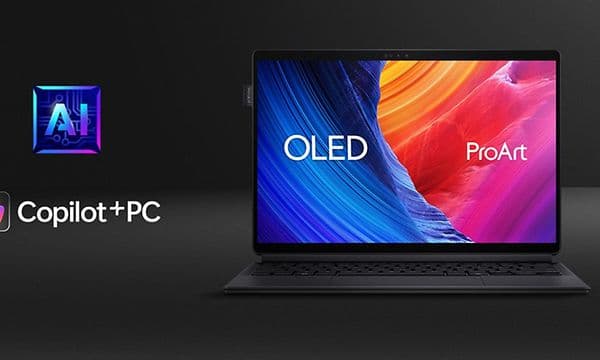 ASUS ProArt PZ13 laptop med Copilot+ PC