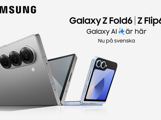 Galaxy Z Fold6 och Z Flip6