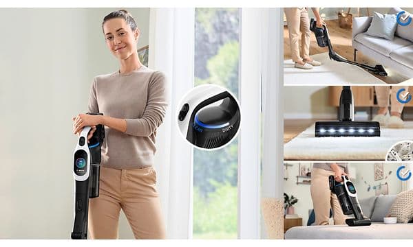 Bosch støvsuger med MicroClean-ring