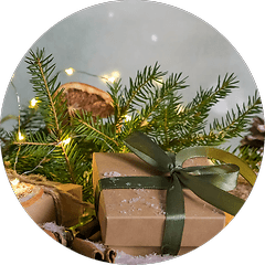 Circled Xmas Gift 500