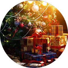 Circled Xmas Gift 1000