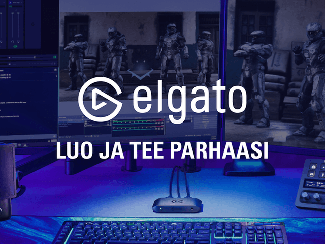 Elgato - Tietokoneet - Elgato-brändisivun yläbanneri