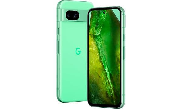 Vihreä Google Pixel 8a -puhelin