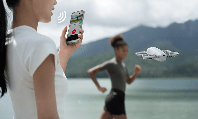 DJI Neo Drone - Stemmekontroll