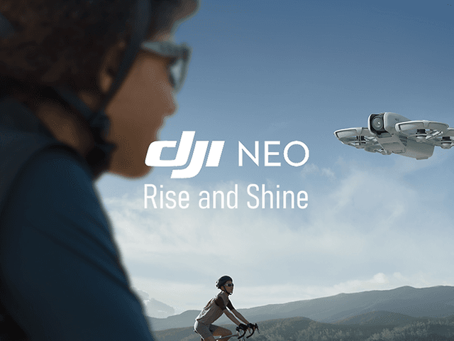 DJI - Drone - DJI Neo Drone hero banner