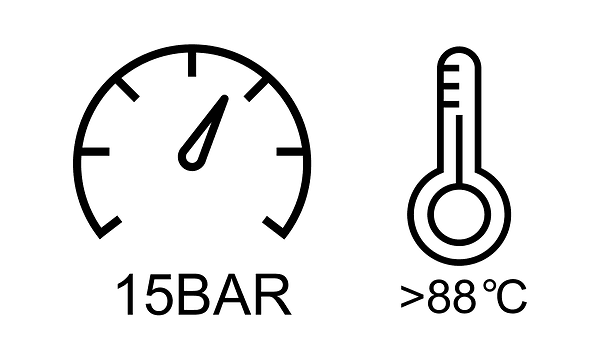 Wilfa Kapselmaskin - Temperatur Bar
