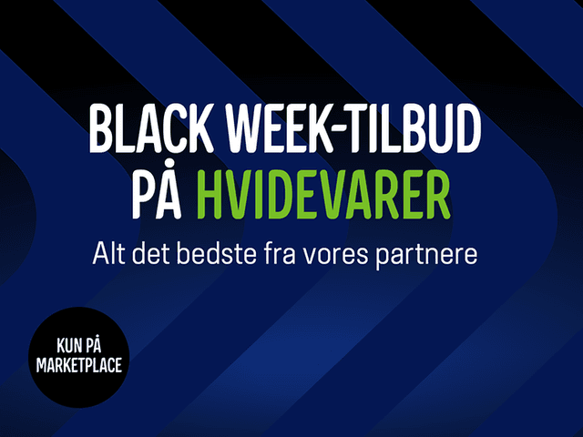 Marketplace - Black Week -tibud på hvidevarer