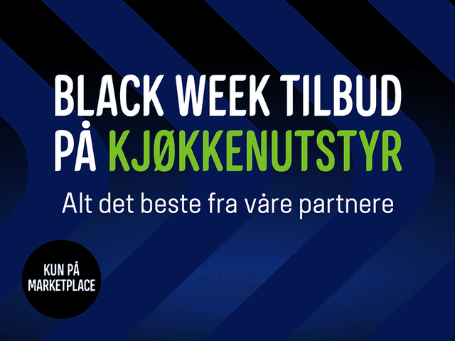 Marketplace - Black Week -tibud på kjøkkenutstyr