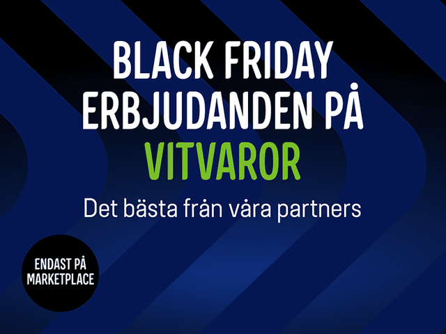Marketplace - Black Week erbjudanden på vitvaror