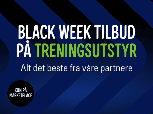 Marketplace - Black Week -tilbud på treningsutstyr