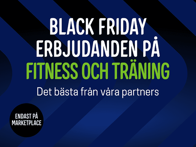 Marketplace - Black Week-erbjudanden på fitness och träning