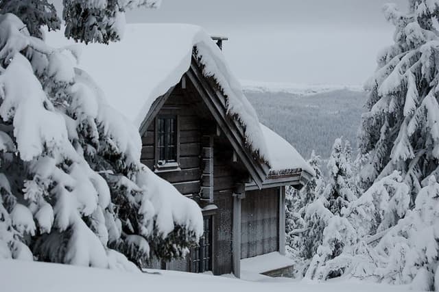 Hytte på fjellet