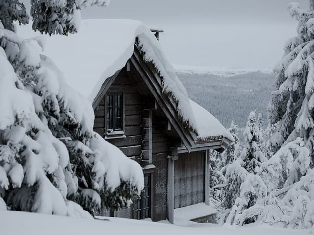 Hytte på fjellet