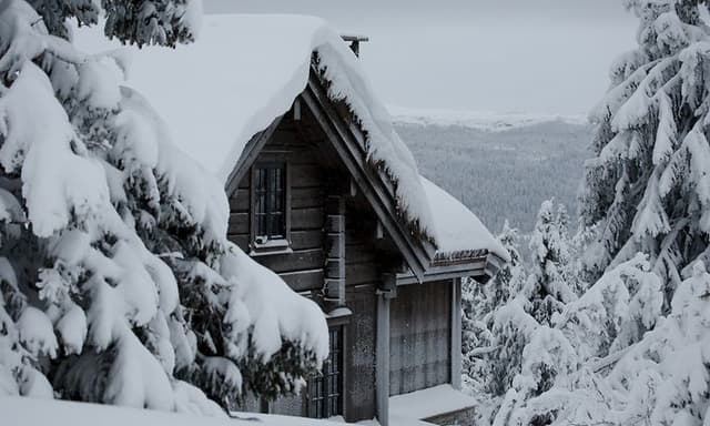 Hytte på fjellet