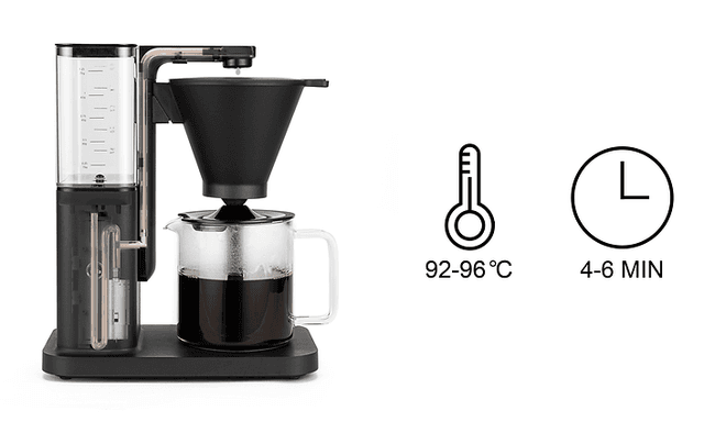 Wilfa Kaffetrakter - Pumpe, temperatur, tid