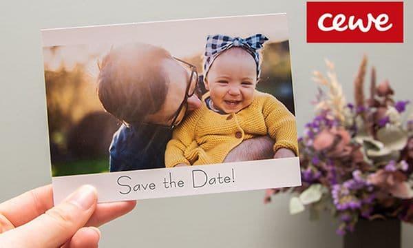CEWE Illustration of a photo card