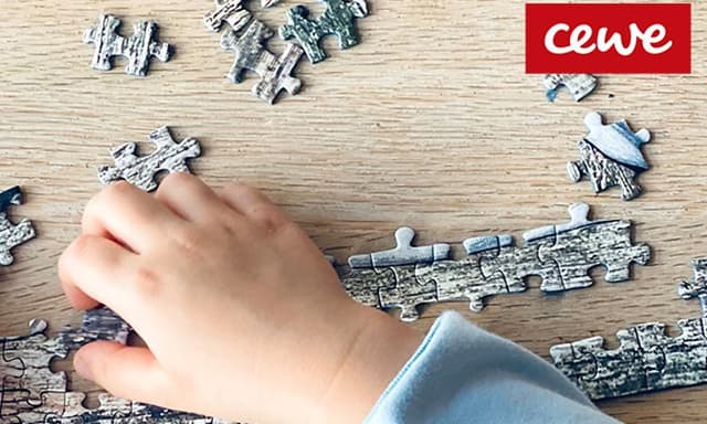 CEWE Illustration of a photo gift puzzle