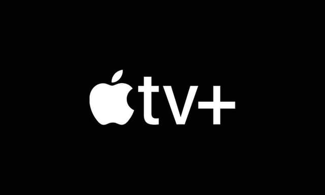 Apple TV+ logopicture black