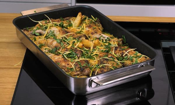 Bosch Flex Pan på induktionskogeplade