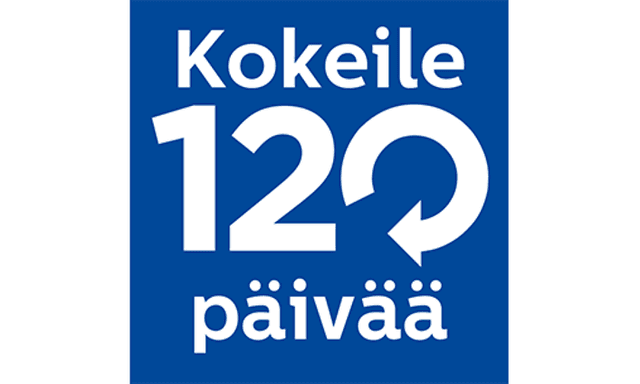 Philips Lumea valoimpulssilaite - 120 päivän 100% tyytyväisyystakuu tai rahat takaisin -ikoni