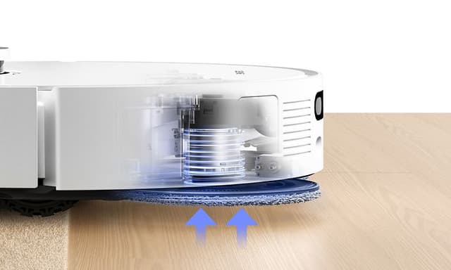 Dreame 10s Ultra Gen 2 effektivt moppesystem med ulike justeringer