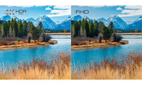 TV'et TCL QLED780: 4K HDR PRO: levende, nøjagtige farver og fineste detaljer