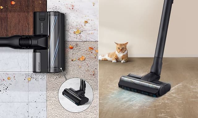 Samsung Jet Plus Complete Extra - Dual brush for enkel rengjøring på harde gulv og tepper