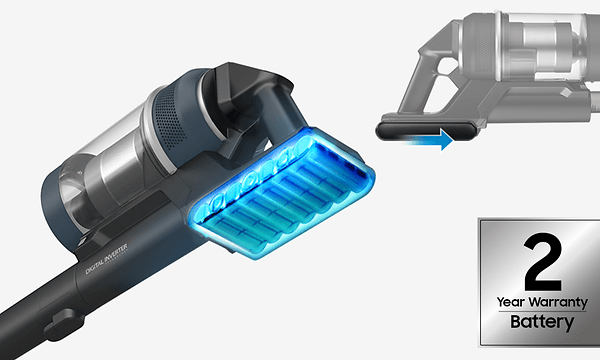 Samsung Jet Plus Pro Extra - Batteritid
