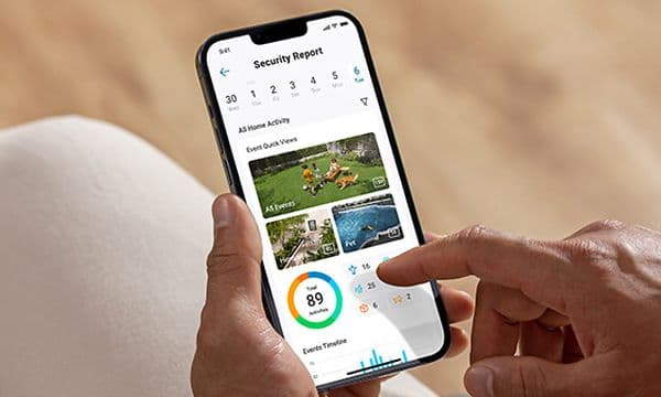 eufyCam 3 — Päivittäiset turvailmoitukset