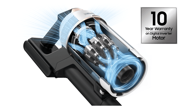 Samsung Jet Plus Complete - Suction power - 10 year warranty