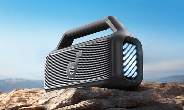 Soundcore Boom 2 on beach