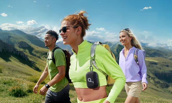 Walking with Select 4 Go speaker